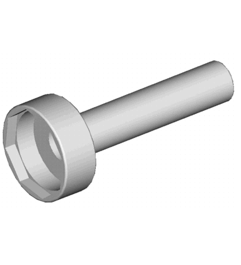 Chave oitavada com 122 mm para a porca do eixo Fruehauf. RAVEN-104123