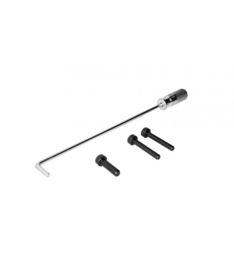 Conjunto de pinos e gancho, para posicionar em PMS pistões e comando(s), do Citroën / Peugeot. RAVEN 161001