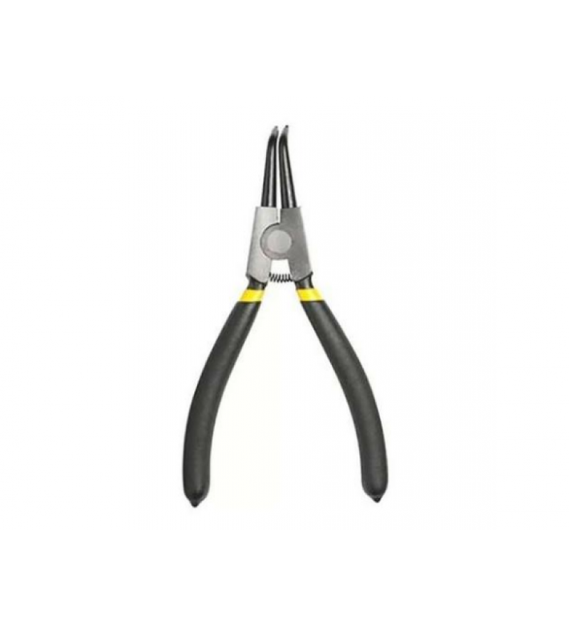 Alicate para anéis 7" externo curvo EDA 8HC