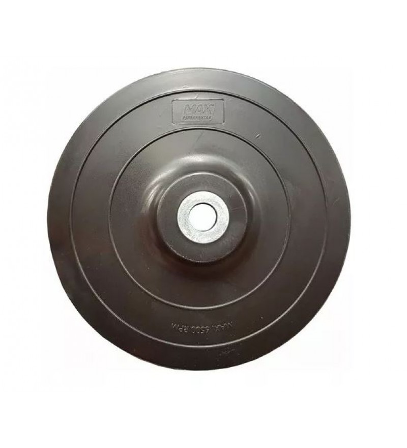 Disco de Borracha Para Lixadeira 7" - Max