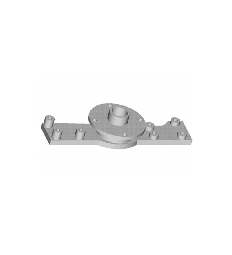 Placa acessória para motor Mercedes-Benz OM-449. RAVEN 700316