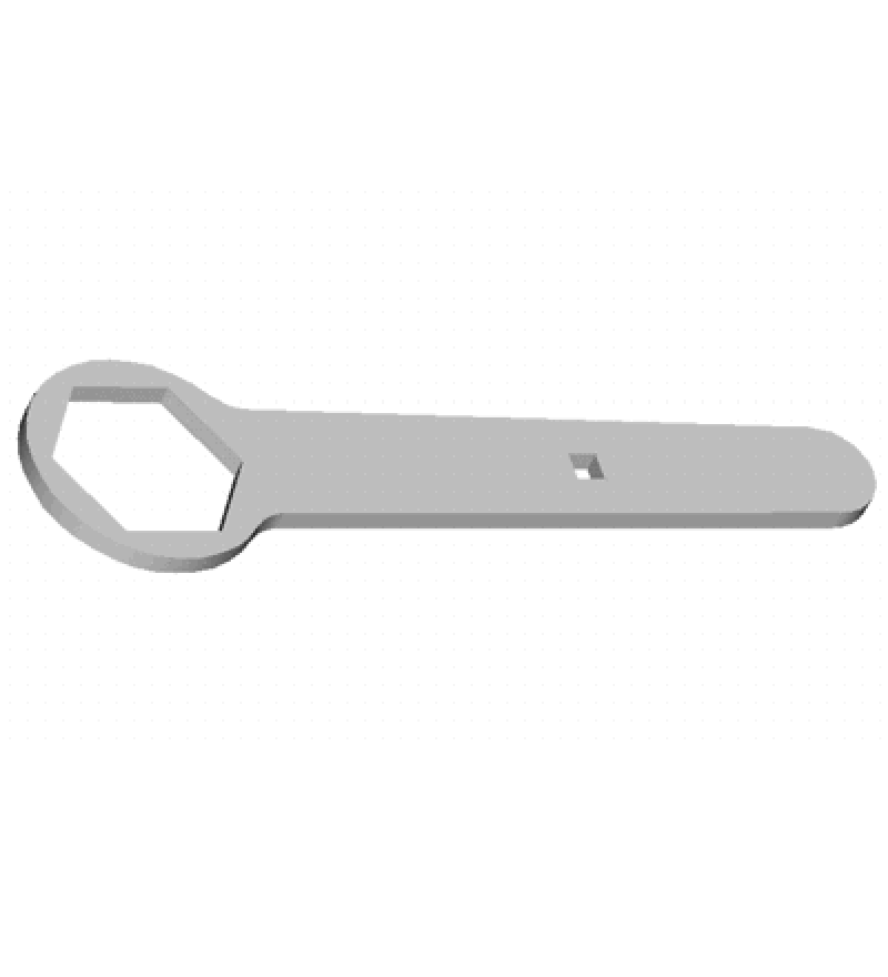 Chave sextavada de 76mm para porca da árvore primária das caixas G 3/50, G 3/60 e G 3/61. RAVEN-712003