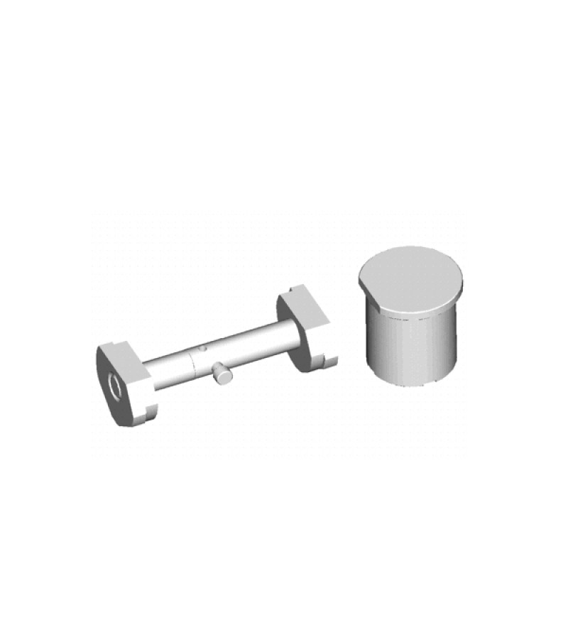 Conjunto de carretel e bloco padrão para ajuste da profundidade básica de eixos traseiros Dana 46. RAVEN 714001