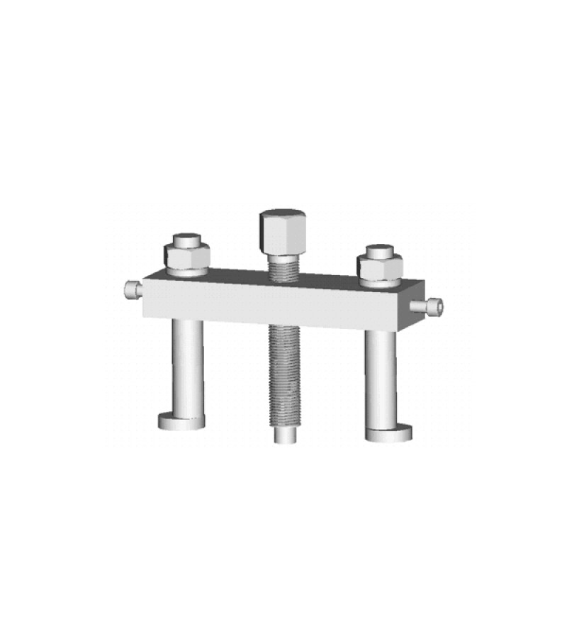 Extrator da engrenagem da árvore do comando de válvulas da bomba injetora de motores Scania. RAVEN 721359