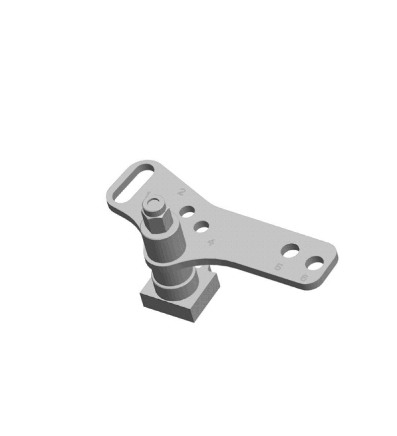 Ferramenta para travar o volante de motores. RAVEN 801264