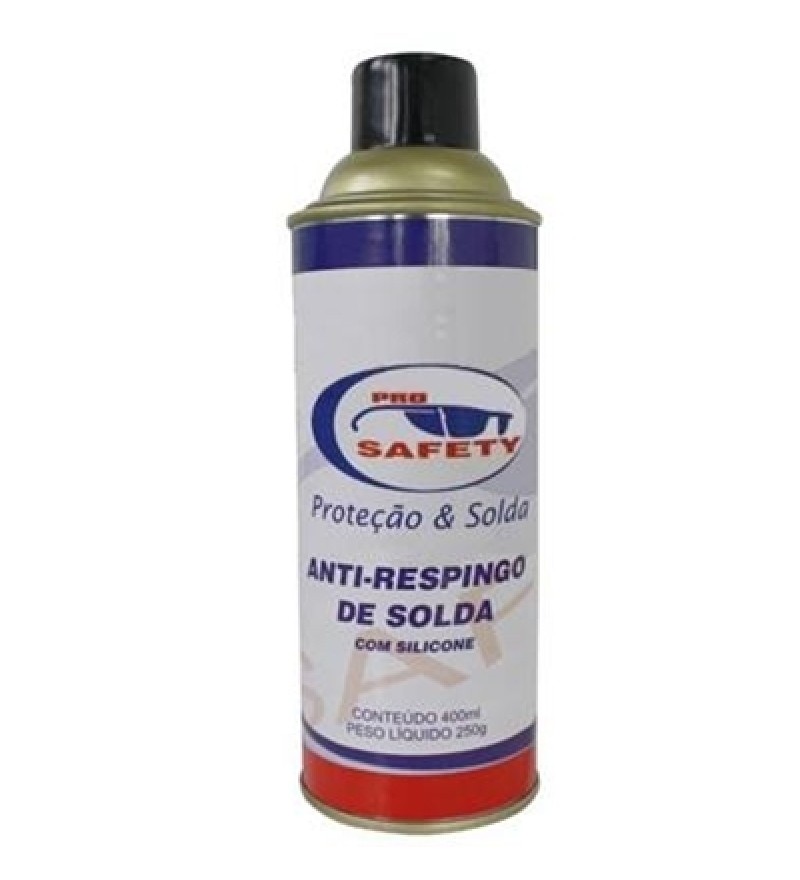 Spray anti-respingo de solda com silicone. PROSAFETY-2661
