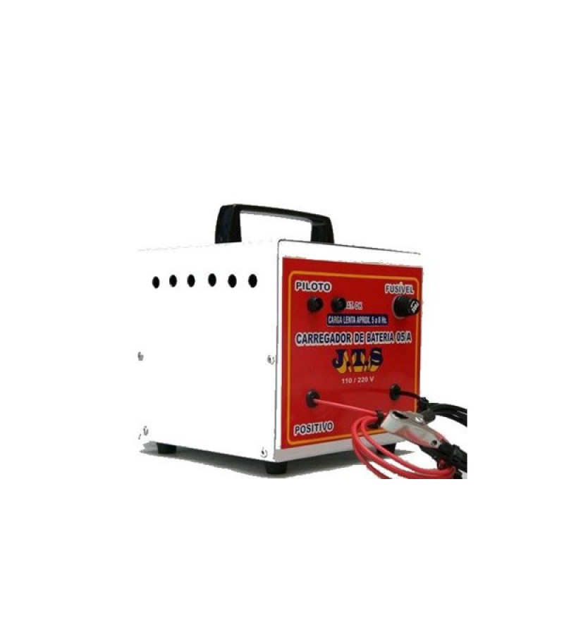 Carregador de bateria  5A. JTS 5/A
