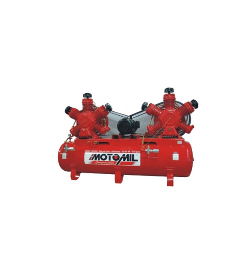 Compressor 120 pés 175lbs 2 estagio trifásico MOTOMIL  MAWV 120/500 C