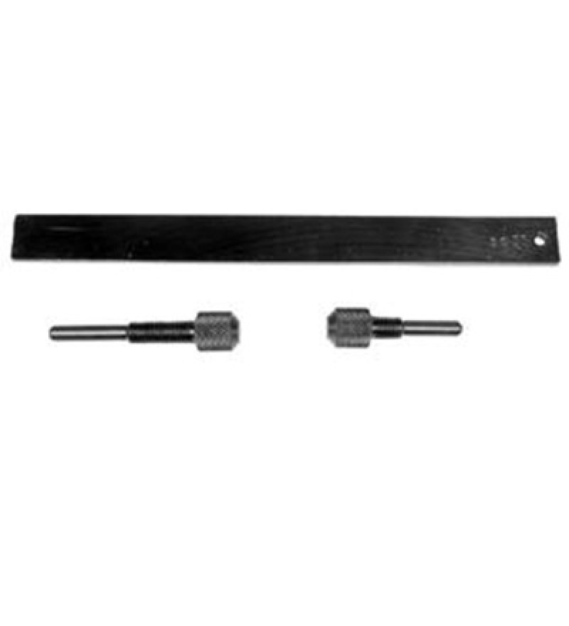 Jogo com 2 pinos e régua para afinação do PMS dos motores Ford Zetec 1.4 e 2.0 16V. CR-33