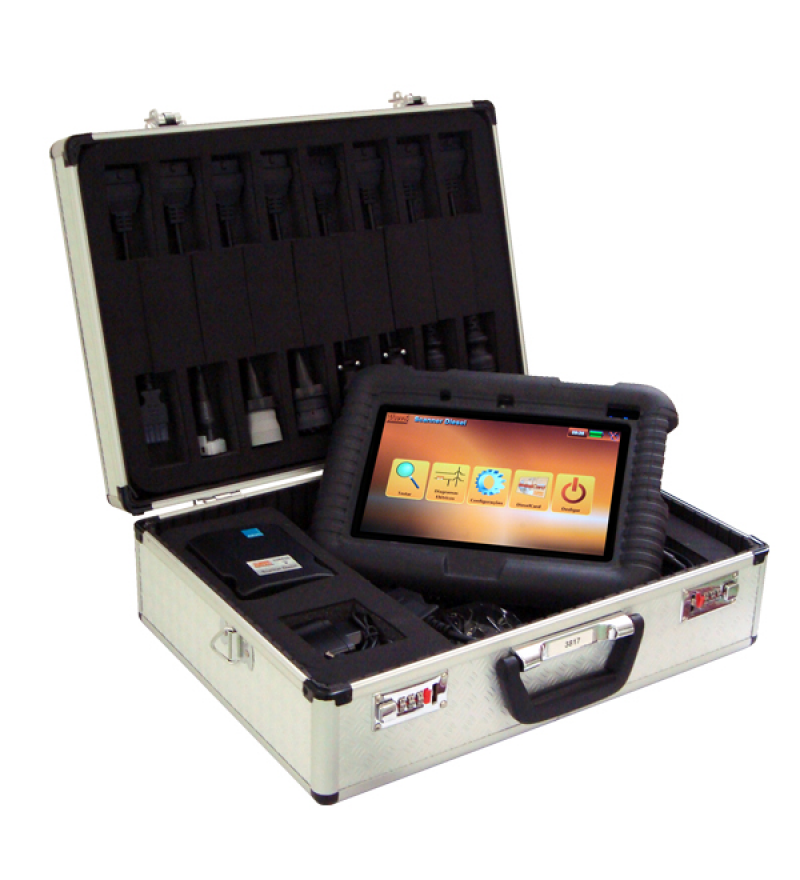 Scanner Master Diesel Code Aparelho com 9 Liberações Visor de 10 pol. RAVEN-108700