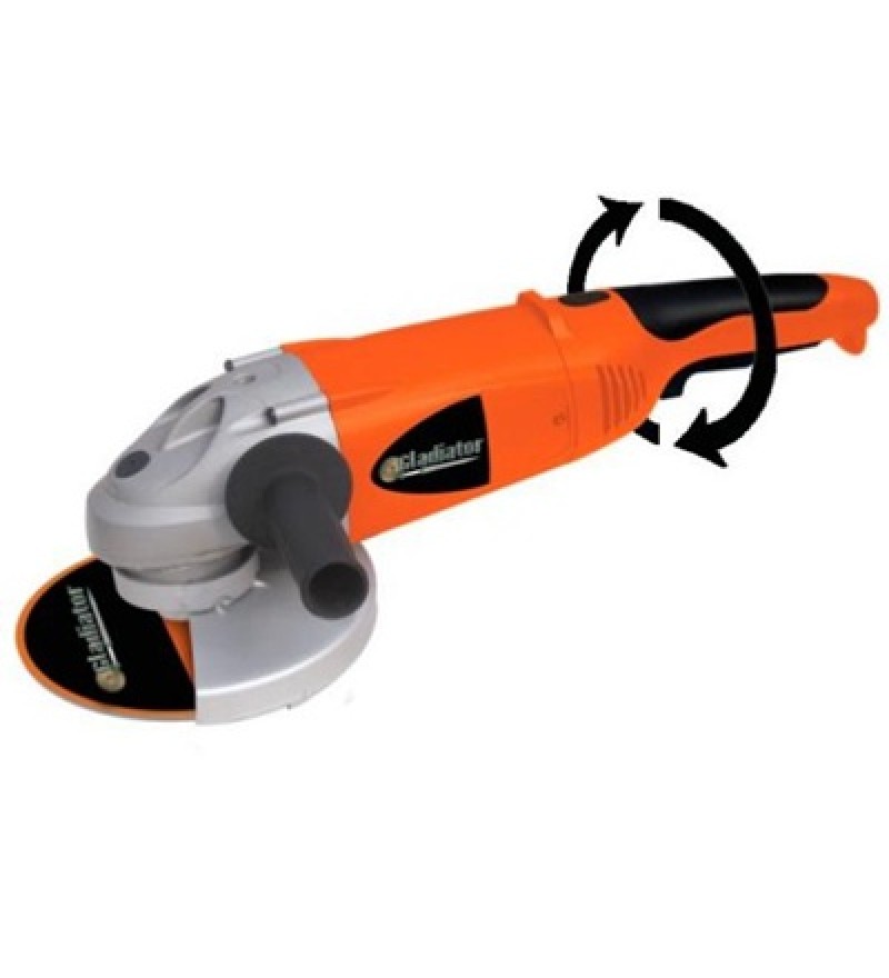 Esmerilhadeira Angular 7” 2400 watts. GLADIATOR AA-618