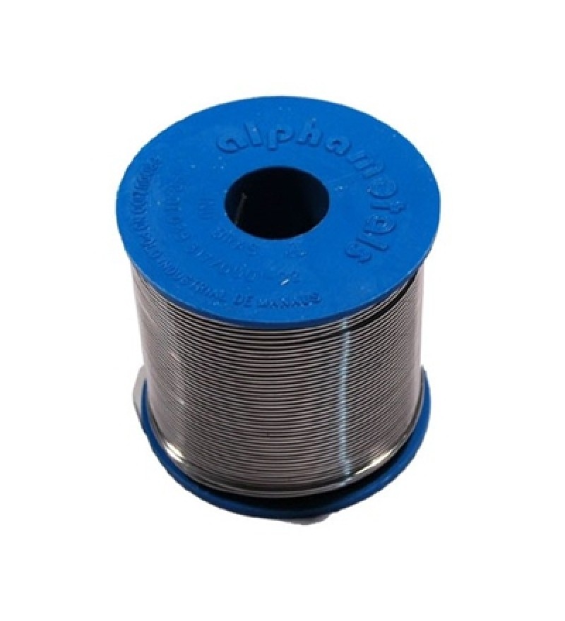 Estanho em fio 1mm rolo 500 grs. 