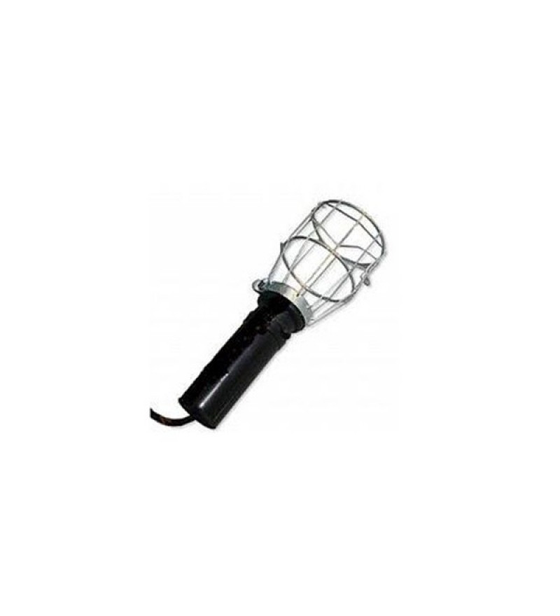 Pendente de luz para lâmpada incandescente tipo gaiola