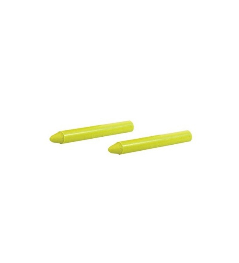 Giz de cera amarelo (caixa 8 peças)