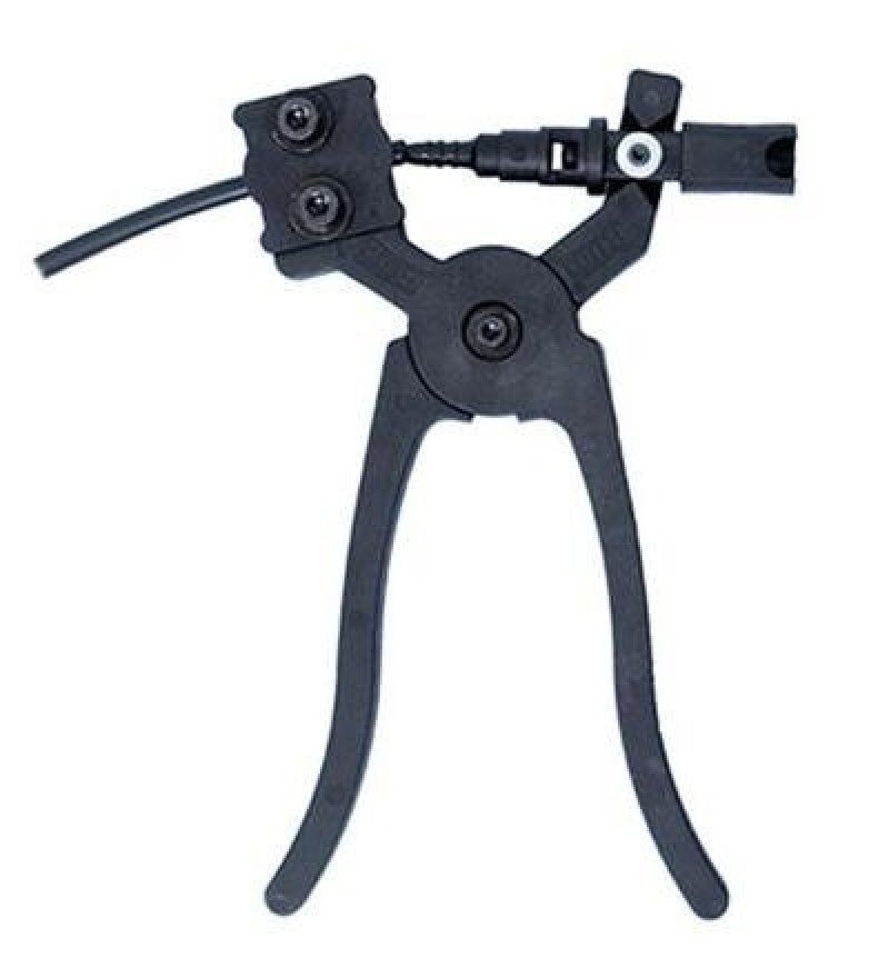 Alicate para colocar conectores pop-top em mangueiras de combustível. KITEST KA-031