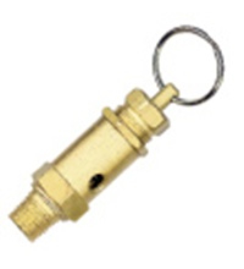 Válvula de segurança  rosca macho 1/4  LUBEFER LUB-30A