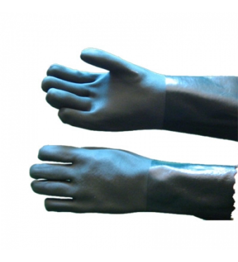 Luva de PVC Palma Áspera - 26cm.  PROSAFETY 2981