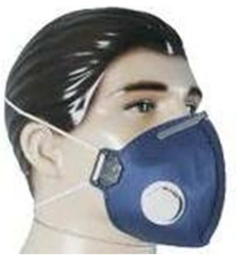 Máscara respiratória com válvula. PROSAFETY-PFF1