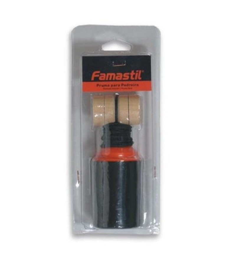 Prumo de plástico 300grs. FAMASTIL 00157.300-c