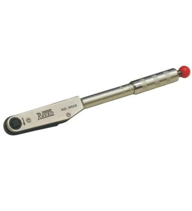 Torquímetro de estalo 0,30 a 1,20 kgf.m encaixe de 3/8. RAVEN 100100
