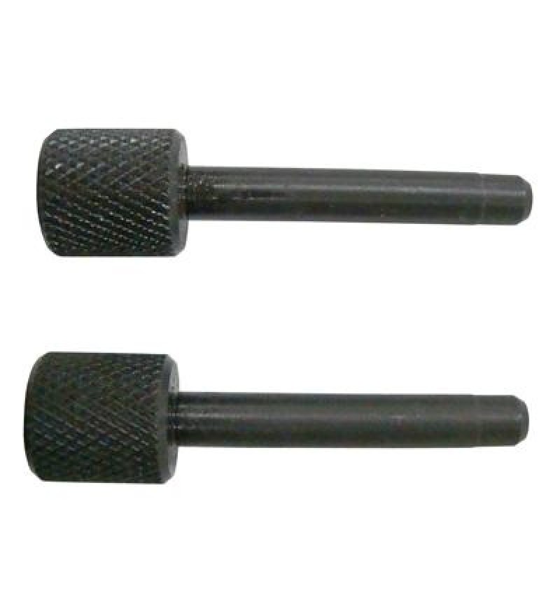 Conjunto com 2 pinos para posicionar em PMS as polias dos comandos de válvula. RAVEN 111001