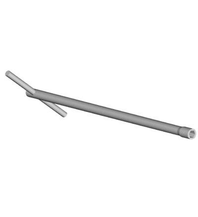 Chave T fixa longa (365mm) com encaixe sextavado de 10mm. RAVEN 111013