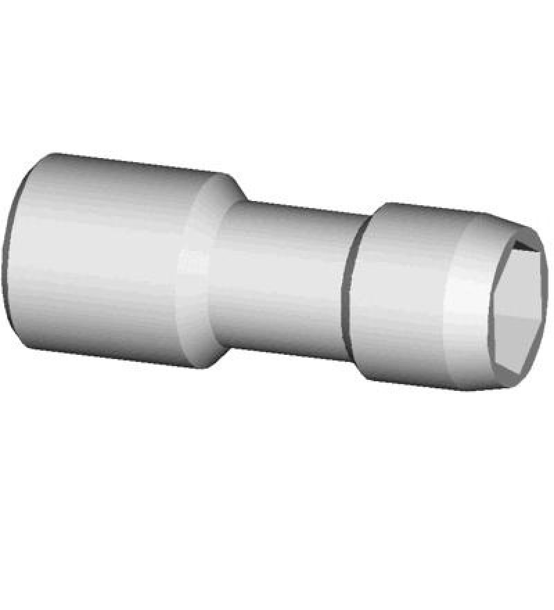 Chave soquete, com sextavado de 13,5mm, para a porca da biela do Corcel, Del Rey e Belina (com motor CHT). RAVEN 121121