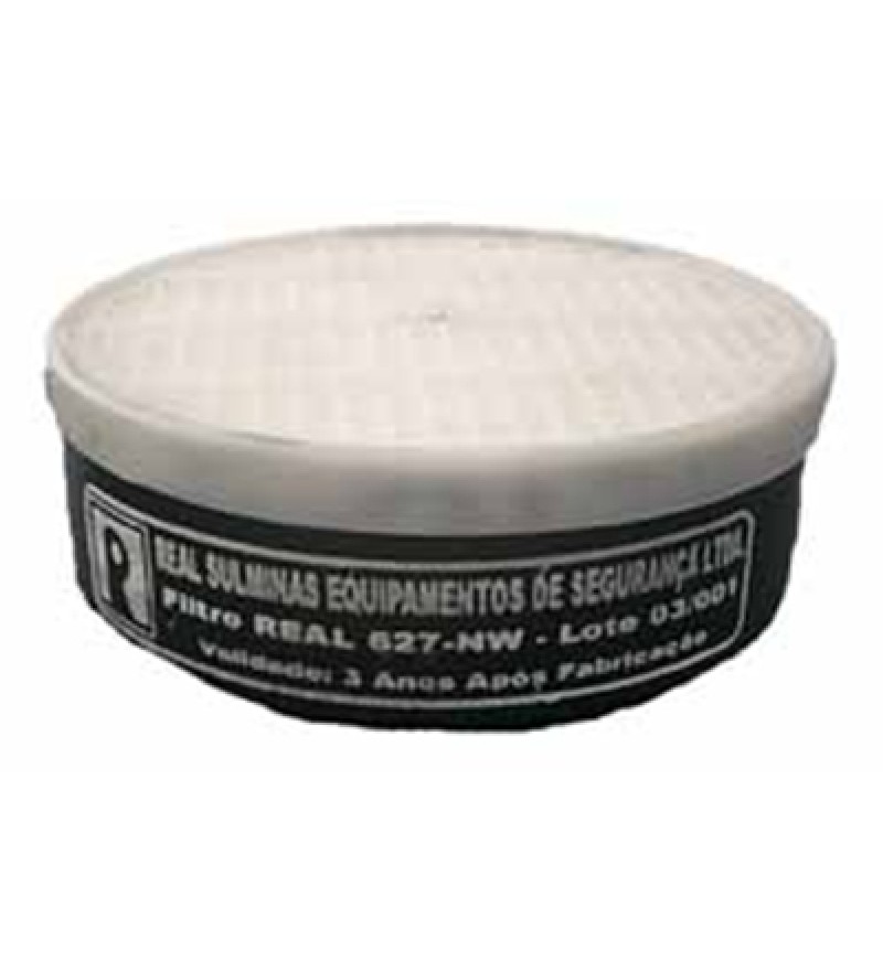 Filtro contra vapores orgânicos e pintura. REAL RE.627 NW