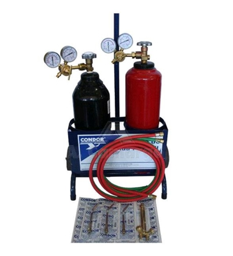 Conjunto de solda PPU Oxi/Acetileno. CONDOR