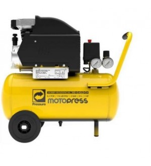 Motocompressor de Ar 8,2 Pés 2HP 24 Litros 116 PSI 220V - Pressure