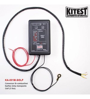 Conversor Bi-combustível karflex linha monoponto golf (5 fios)