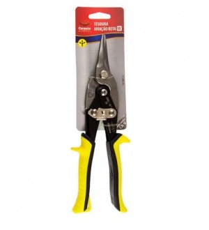 Tesoura de Aviação Corte Reto 10" - CORNETA