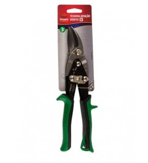 Tesoura de Aviação Corte Direita 10" - CORNETA